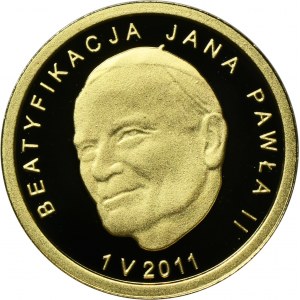 25 złotych 2011 Beatyfikacja Jana Pawła II