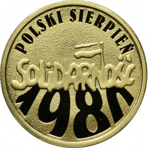 30 złotych 2010 Polski sierpień 1980