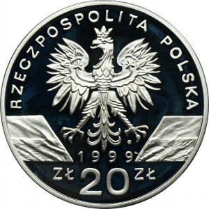 20 złotych 1999 Wilk