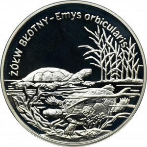 20 złotych 2002 Żółw błotny