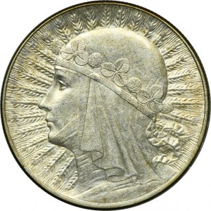 Głowa Kobiety, 10 złotych Warszawa 1932