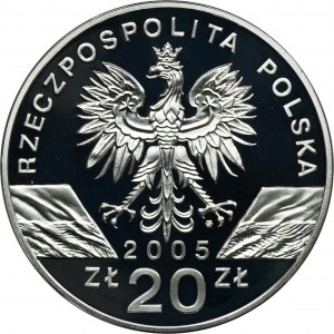 20 złotych 2005 Puchacz