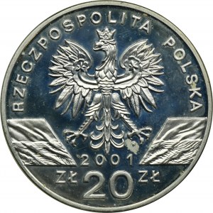 20 złotych 2001 Paź królowej