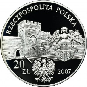 20 złotych 2007 Miasto Średniowieczne w Toruniu