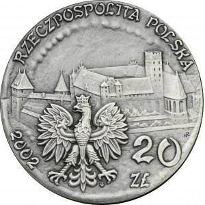 20 złotych 2002 Zamek w Malborku