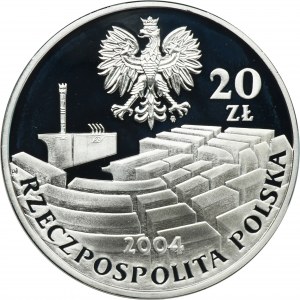 20 złotych 2004 15-lecie Senatu III RP