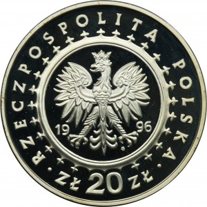 20 złotych 1996 Zamek w Lidzbarku Warmińskim