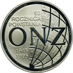20 złotych 1995 50. rocznica powstania ONZ