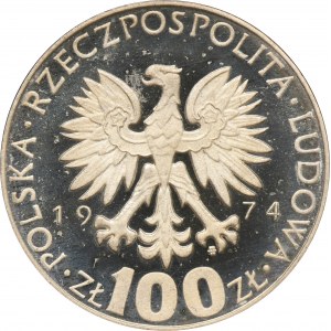 PRÓBA, 100 złotych 1974 Maria Curie-Skłodowska