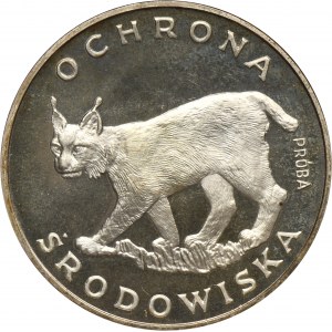 PRÓBA, 100 złotych 1979 Ochrona Środowiska Ryś