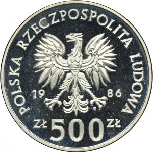 500 złotych 1986 Mistrzostwa Świata w Piłce Nożnej Meksyk