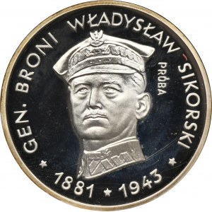 PRÓBA, 100 złotych 1981 Władysław Sikorski