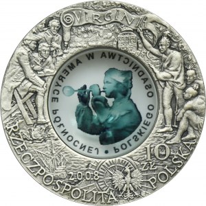 10 złotych 2008 400 Rocznica osadnictwa w Ameryce Północnej