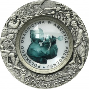 10 złotych 2008 400 Rocznica osadnictwa w Ameryce Północnej