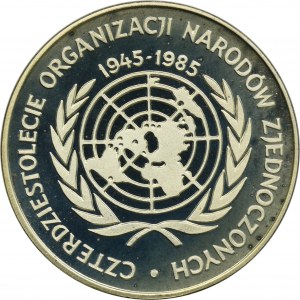 500 złotych 1985 40-lecie ONZ