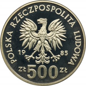 500 złotych 1985 40-lecie ONZ