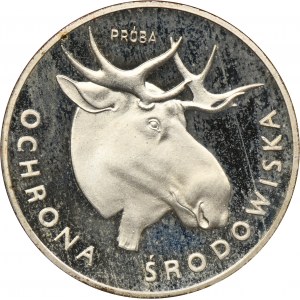 PRÓBA, 100 złotych 1978 Ochrona Środowiska - Łoś
