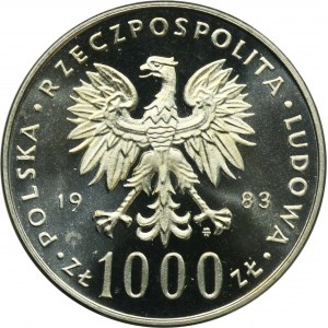 1.000 złotych 1983 Jan Paweł II