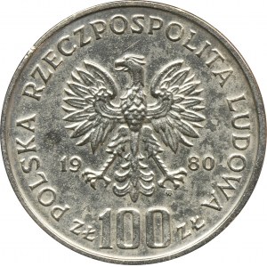 PRÓBA, 100 złotych 1980 Ochrona Środowiska Głuszec