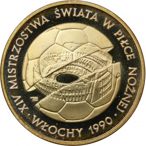 500 złotych 1988 XIV Mistrzostwa Świata w Piłce Nożnej Włochy 1990