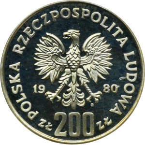 200 złotych 1980 Lake Placid