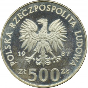 500 złotych 1987 Igrzyska XXIV Olimpiady Seul