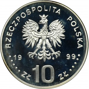10 złotych 1999 600-lecie Akademii Krakowskiej
