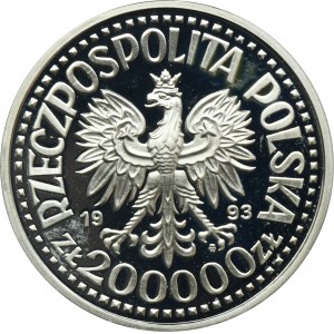 200.000 złotych 1993 Kazimierz IV Jagiellończyk - popiersie