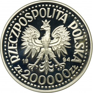 200.000 złotych 1994 Zygmunt I Stary - popiersie