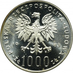 1.000 złotych 1983 Jan Paweł II