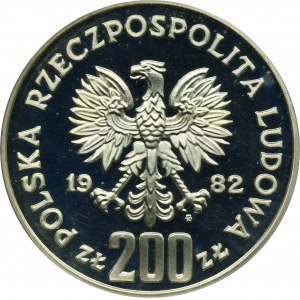 200 złotych 1982 MŚ Hiszpania