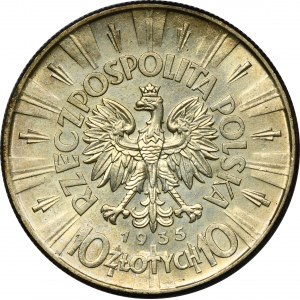 Piłsudski, 10 złotych 1935