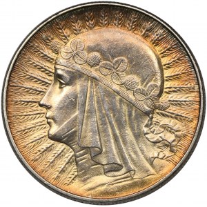 Głowa Kobiety, 10 złotych Warszawa 1932