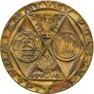 Medal Tysiąc Lat Monety Polskiej 1966