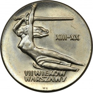 10 złotych 1965 VII Wieków Warszawy, Nike