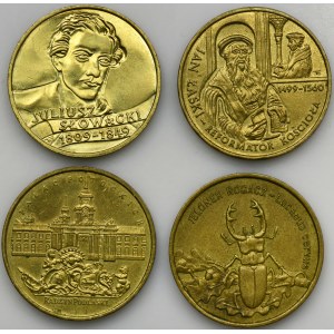 Zestaw, 2 złote GOLD NORDIC 1997-1999 (4 szt.)