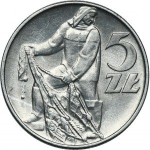 5 złotych 1973 Rybak