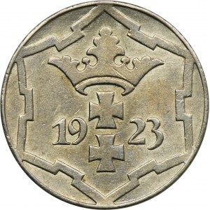 Free City of Danzig, 10 pfennige 1923