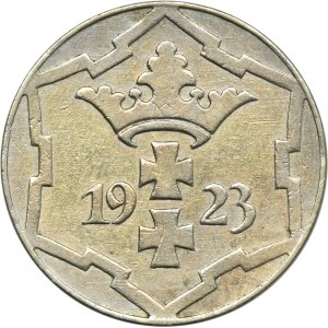 Free City of Danzig, 10 pfennige 1923