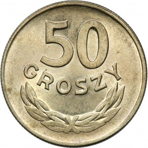 50 groszy 1949 Miedzionikiel - NIEDOBITA DATA