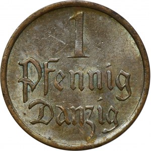 Free City of Danzig, 1 pfennig 1937