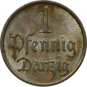 Free City of Danzig, 1 pfennig 1937