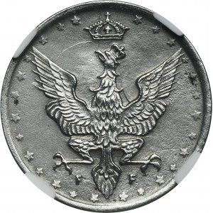 Kingdom of Poland, 20 pfennig 1918