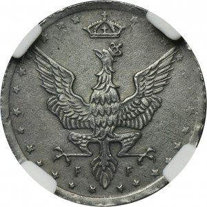 Polish Kingdom, 5 pfennig 1918