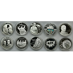 Zestaw, 10 złotych 2006-2011 (10 szt.)