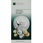 Zestaw, 10 i 20 złotych 2011-2014 Jan Paweł II (2 szt.)