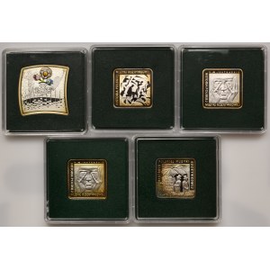 Zestaw, 10 i 20 złotych 2009-2012 (5 szt.)