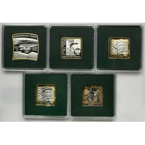 Zestaw, 10 i 20 złotych 2009-2012 (5 szt.)