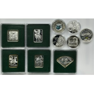 Zestaw, 10 złotych 2005-2009 (10 szt.)