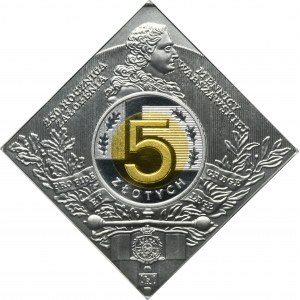 5 złotych 2016 250. Rocznica Założenia Mennicy Warszawskiej - NGC PF69 ULTRA CAMEO